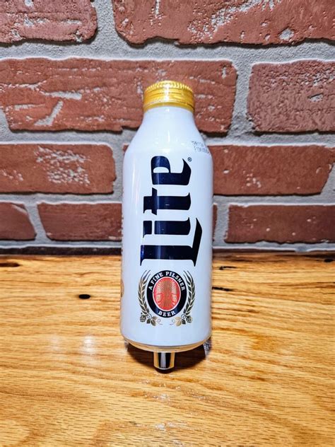 Miller Lite Beer Tap Handle Kegerator Wedding Mancave T Bar Draft Keg Marker Ebay