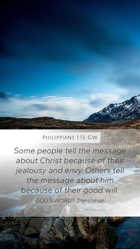 Philippians Gw Mobile Phone Wallpaper Some People Tell The