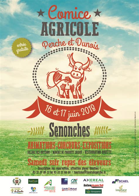 Affiche Comice Senonches Communaut De Communes Des For Ts Du Perche