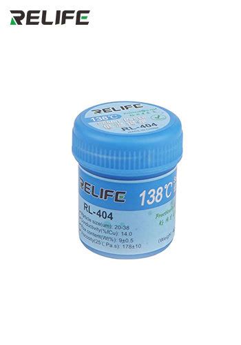 Relife Rl C Low Temperature Solder Paste