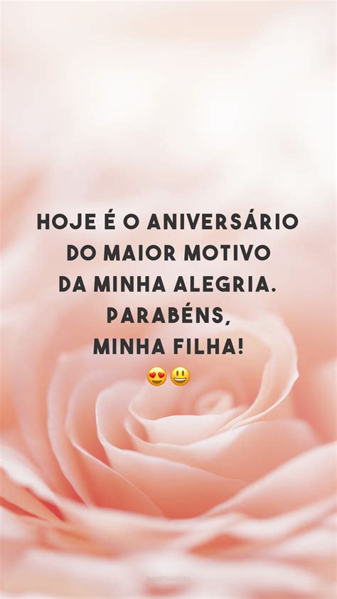 Mensagem De Feliz Aniversario Para Filha De Anos Mensagem Interessante