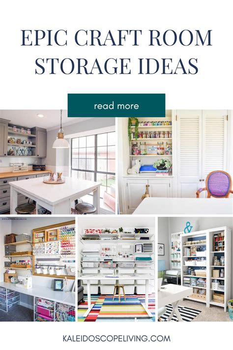 Epic Craft Room Storage Ideas