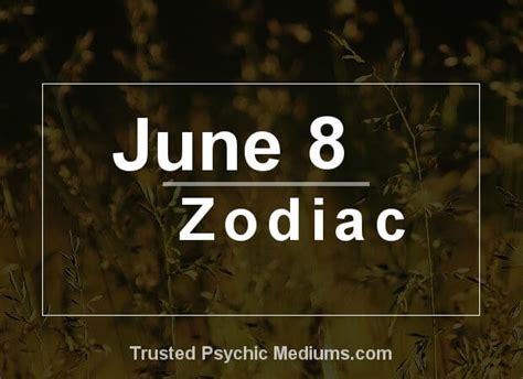 June 8 Zodiac - Complete Birthday Horoscope & Personality Profile