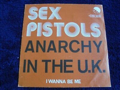 Sex Pistols Anarchy In The U K 1976 Belgium 45 Emi Punk Kbd