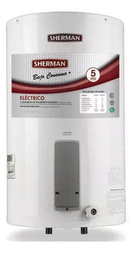 Termotanque Sherman Electrico 85 Lts Conex Inferior Colgar