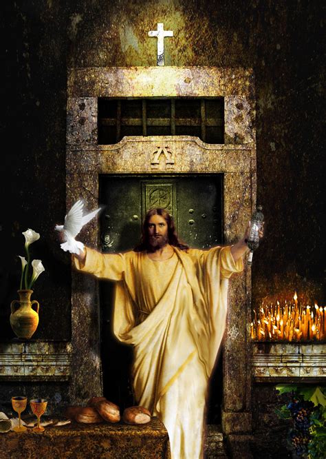 Jesus welcomes everyone to come and partake by freemotion7 on DeviantArt