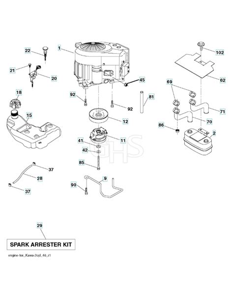 Husqvarna Yth T Engine Ghs