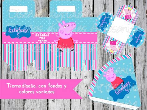 Kit De Fiesta Imprimible Peppa Pig Personalizado Bs En Hot Sex Picture