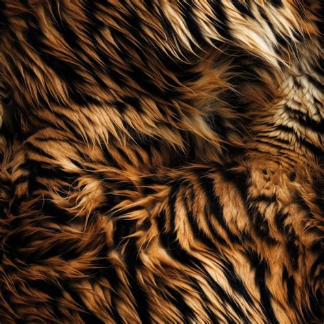 Premium Photo | A close up of a tiger fur texture