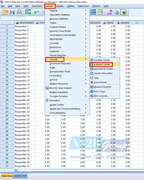 Analisis Cluster K Means As28 Group