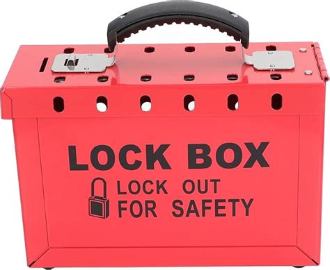 Lockout Tagout Lock Box Large Group Lock Box Portable Group Safety