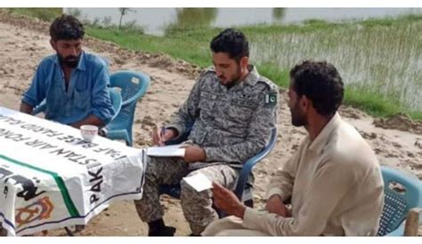 Relief Rescue Operations By PAF In Full Swing In Flood Affected Areas