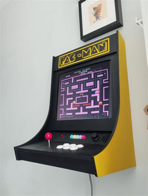 Latest Pac Man Inspired Wall Mounted Cab Is Complete Laser Cut Hand