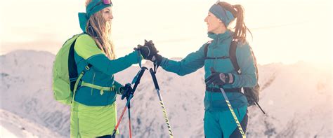 Das Damen Outfit für Pistenskitouren von Dynafit