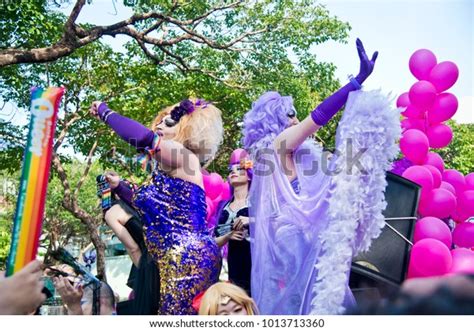 Drag Queens Taipei Lgbtqia Pride Taiwan Stock Photo 1013713360