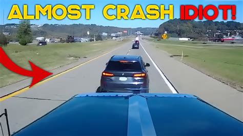 American Truck Drivers Dash Cameras Truck Tips Over Semi Trucks Gets