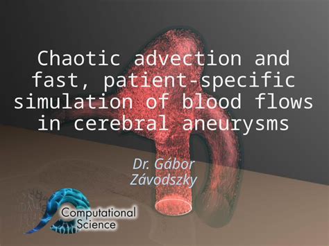 Pptx Chaotic Advection And Fast Patient Specific Simulation Of Blood