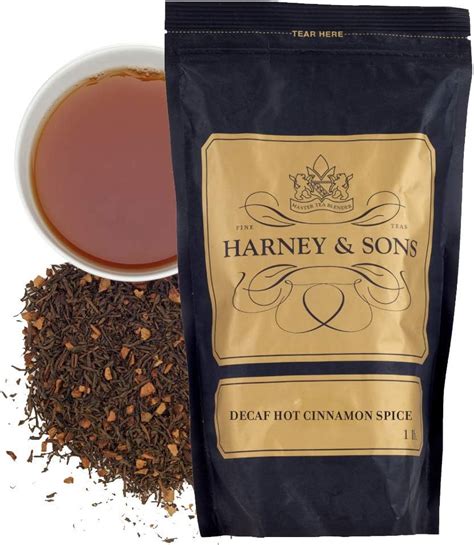 Amazon Harney Sons Decaffeinated Hot Spice Loose Tea Cinnamon