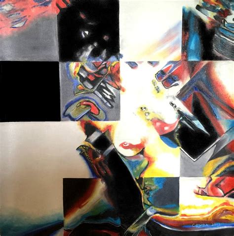 Sitting Naked Painting By Stephane CZYBA Saatchi Art