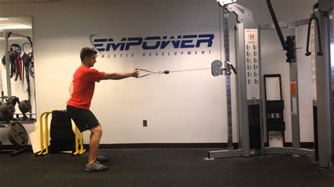 STANDING 1 ARM CABLE ROW YouTube