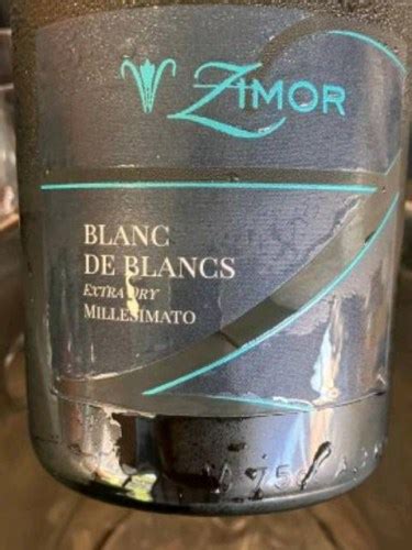 Zim R Blanc De Blancs Millesimato Extra Dry Vivino Us