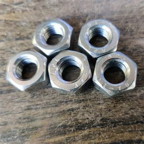 Hexagonal Stainless Steel Polished Nut Diameter Mm At Rs Kg In