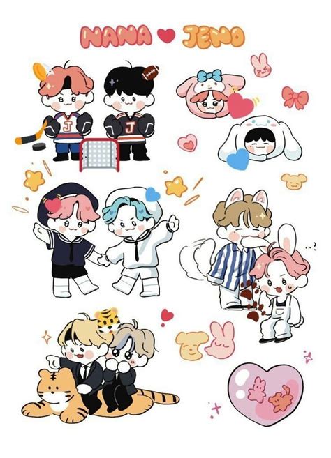 Pin De Yuli En Nct Pegatinas Kawaii Pegatinas Imprimibles Ilustraciones