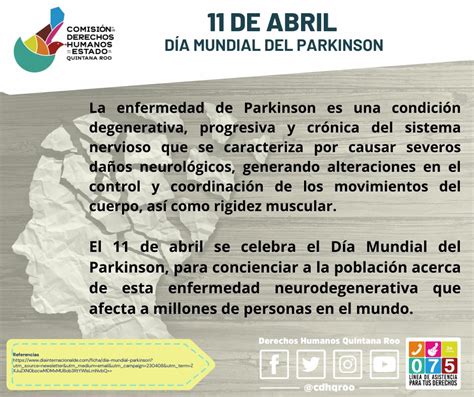 De Abril D A Mundial Del Parkinson Cdheqroo