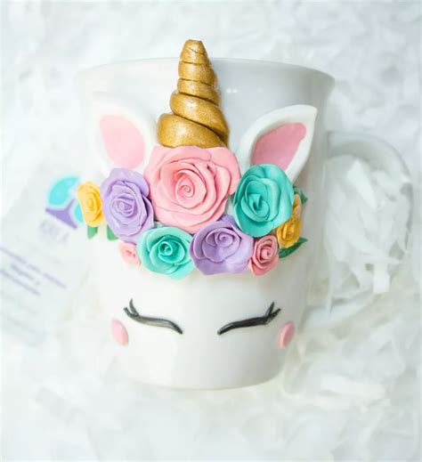 Taza Unicornio Porcelana Fria Regalo Original En Mercado