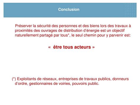 Ppt Prevenir Les Dommages Aux Ouvrages De Distribution D Lectricit