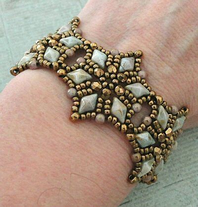 Linda S Crafty Inspirations Bracelet Of The Day Starflower Chalk