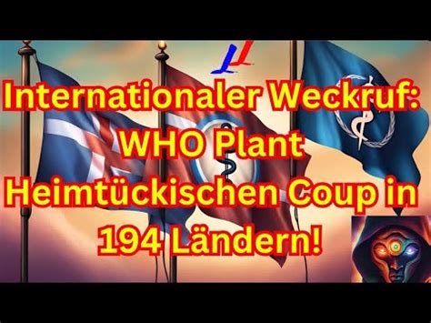 Was Jeder Wissen Sollte Internationaler Weckruf WHO Plant