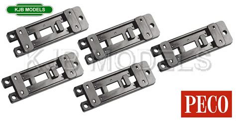 OO N Gauge PECO PL 9 Mounting Plates 5 PK For Use With PL 10 Point