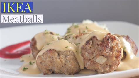 IKEA Signature Recipe ReleaseSwedish Meatballs And Cream Sauce YouTube