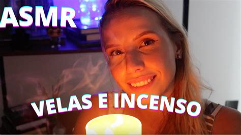 Asmr Velas E Incenso Tirando Suas Energias Negativas Bruna Harmel