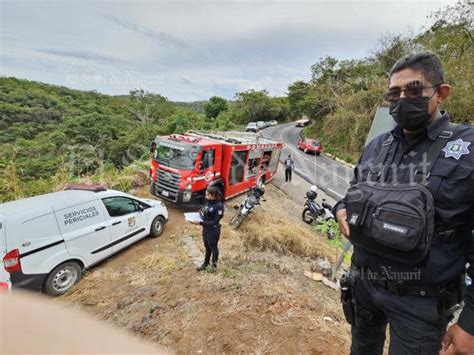 Hallan A Hombre Sin Vida En Un Barranco En Carretera Libre Tepic