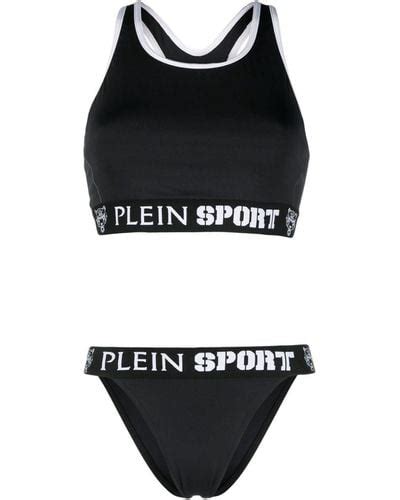 Black Philipp Plein Beachwear And Swimwear Outfits For Women Lyst