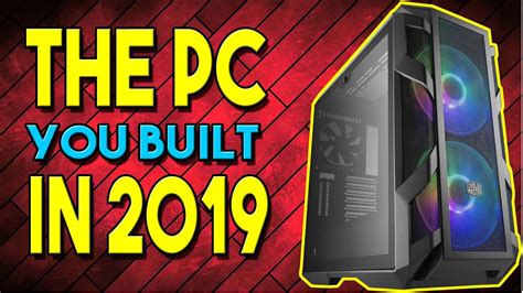 Gaming Pc Build 2019 Rewind Built By Youtube Viewers Thank You Youtube