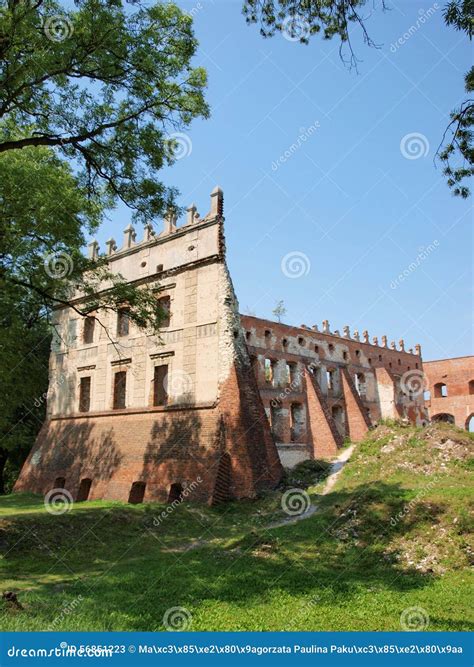 Castle In Krupe Poland Stock Image Image Of Complex