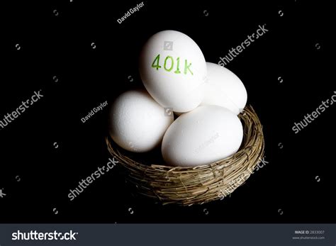 401k Nest Egg Retirement Hard Key Stock Photo 2833007 Shutterstock