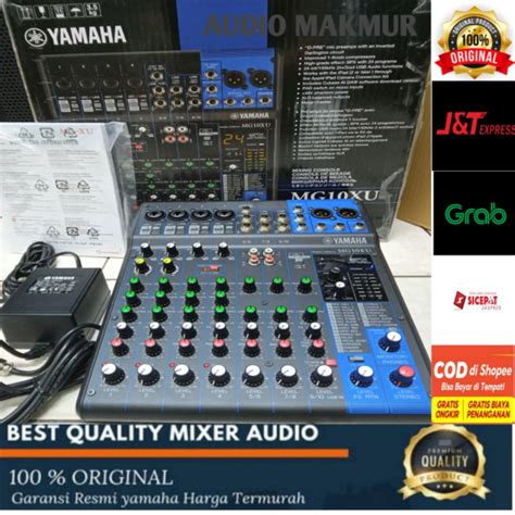 Jual Mixer Yamaha MG10XU Original Yamaha MG 10 XU Shopee Indonesia