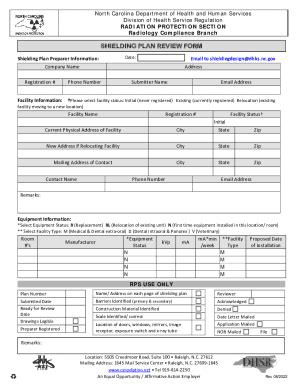 Fillable Online Radiation Protection Form Fax Email Print PdfFiller