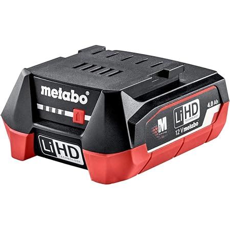 Metabo Akkupack 12 V 2 0 Ah Li Power AIR COOLED 625406000