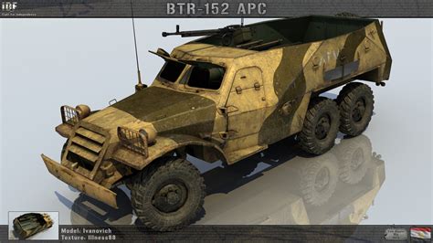 BTR-152 APC image - IDF: Fight for Independence mod for Battlefield 2 ...