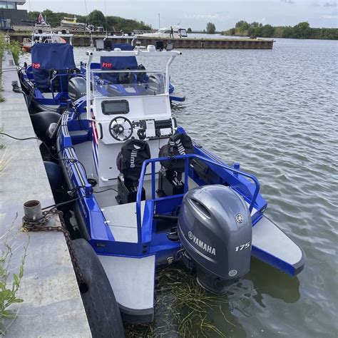 Patrol Boat Bn Habbeke Shipyard Fuoribordo Elettrica In