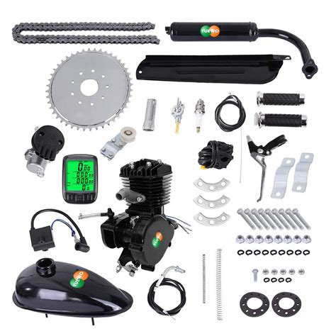 Buy YUEWO 80cc Motorized 2 Stroke Upgrade Bike Conversion Kit DIY