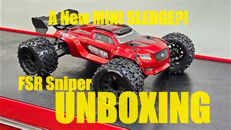 A New Mini Sledge Unboxing The Fsr Sniper Brushless Truggy By Fs