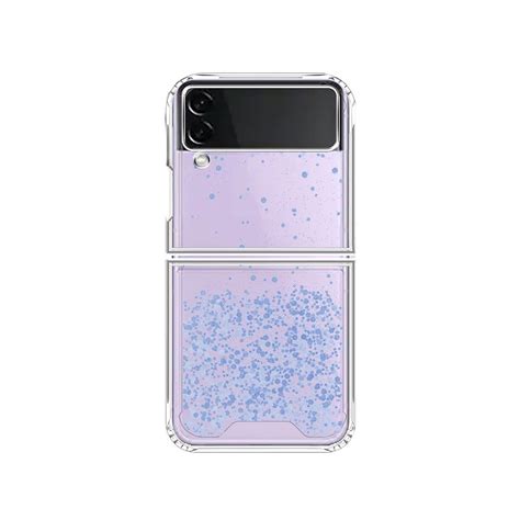 Capa Samsung Z Flip 6 Anti Choque Brilhantes Azul Copertini