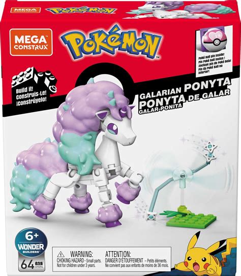 Mega Construx Zestaw Klock W Figurka Pokemon Ponyta Z Galaru Gyg