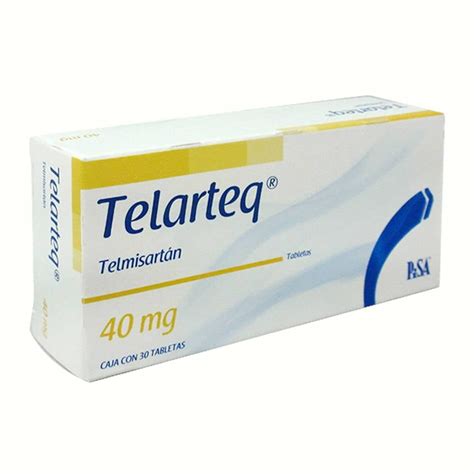 Telarteq Mg Tabletas Walmart